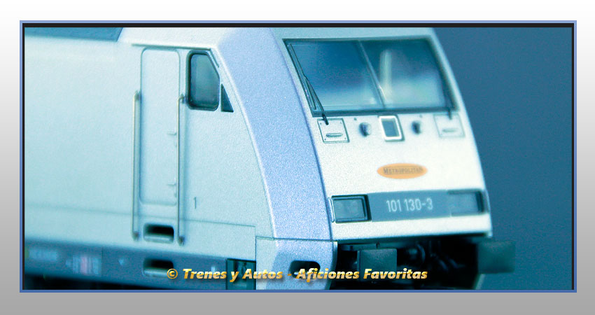 Locomotora eléctrica Serie 101 "Metropolitan" - DB