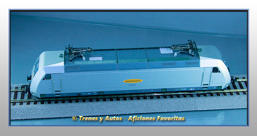 Locomotora eléctrica Serie 101 "Metropolitan" - DB