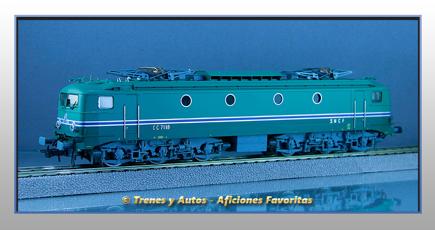 Locomotora eléctrica Alsthom Serie CC-7100 - SNCF