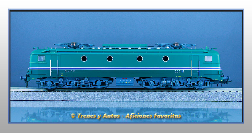 Locomotora eléctrica Alsthom Serie CC-7100 - SNCF