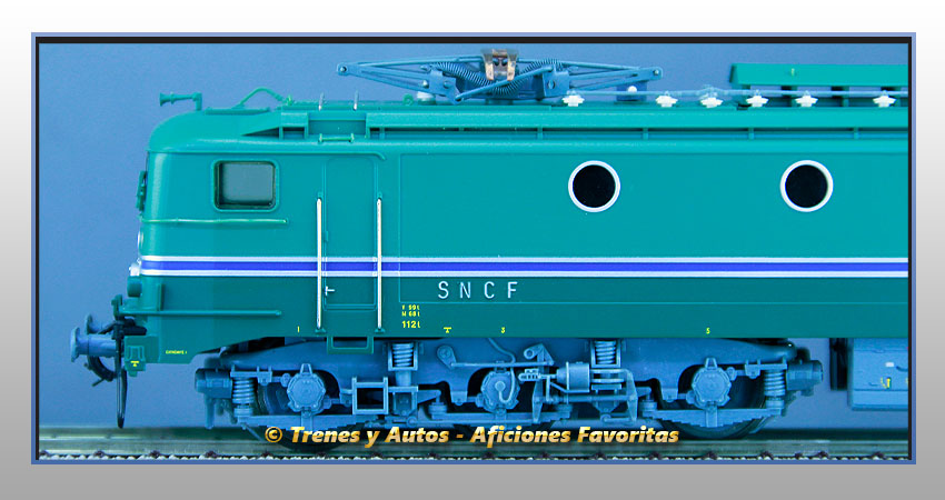 Locomotora eléctrica Alsthom Serie CC-7100 - SNCF