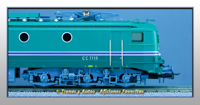 Locomotora eléctrica Alsthom Serie CC-7100 - SNCF