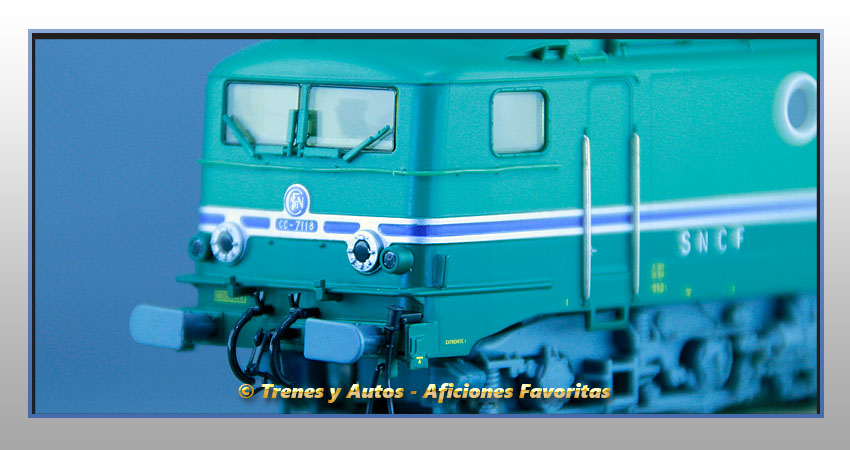Locomotora eléctrica Alsthom Serie CC-7100 - SNCF