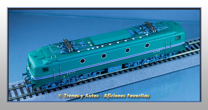 Locomotora eléctrica Alsthom Serie CC-7100 - SNCF