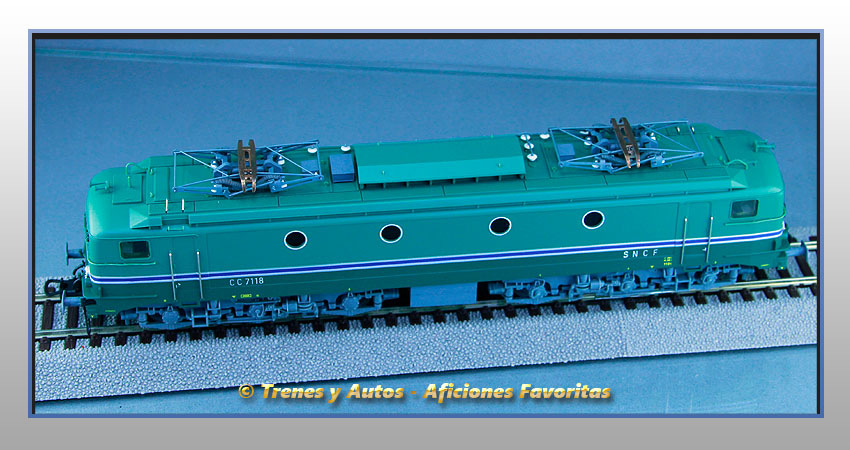 Locomotora eléctrica Alsthom Serie CC-7100 - SNCF