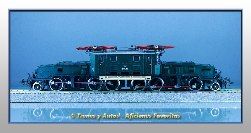 Locomotora eléctrica cocodrilo - ÖBB
