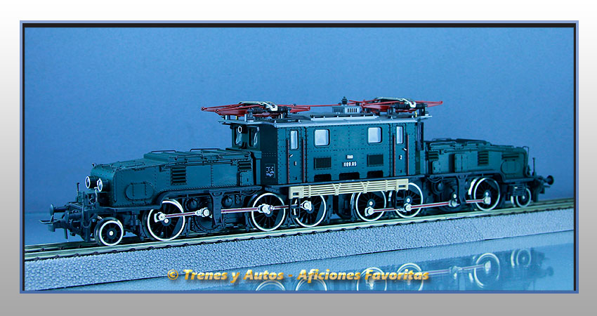 Locomotora eléctrica cocodrilo - ÖBB