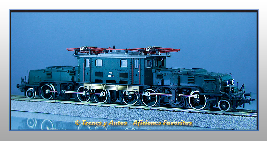 Locomotora eléctrica cocodrilo - ÖBB