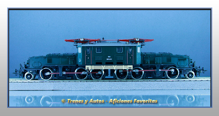 Locomotora eléctrica cocodrilo - ÖBB