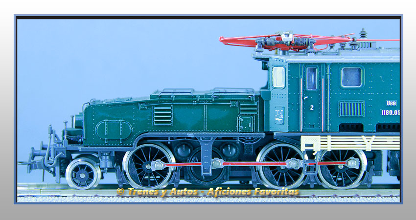 Locomotora eléctrica cocodrilo - ÖBB
