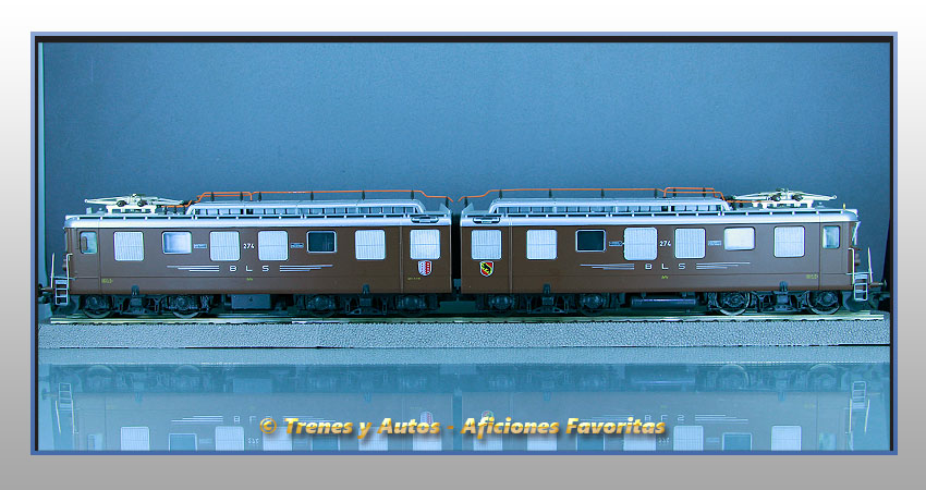 Locomotora eléctrica doble Ae 8/8 - BLS