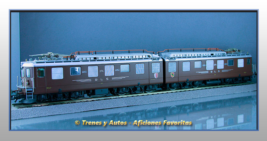 Locomotora eléctrica doble Ae 8/8 - BLS