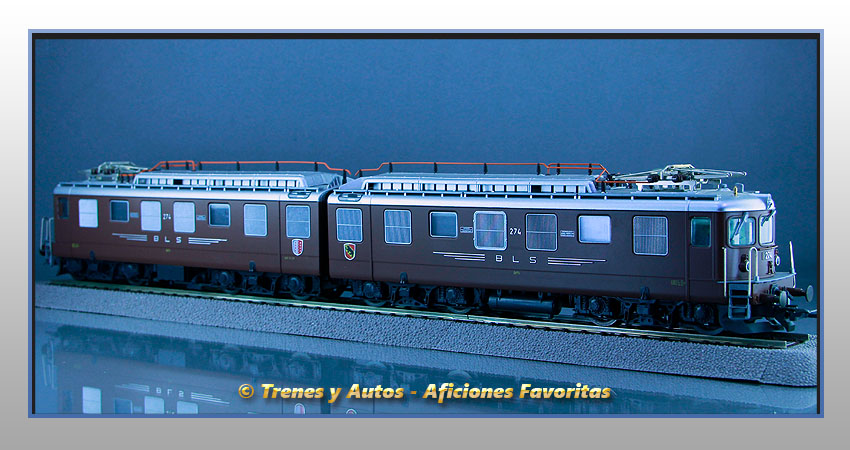Locomotora eléctrica doble Ae 8/8 - BLS