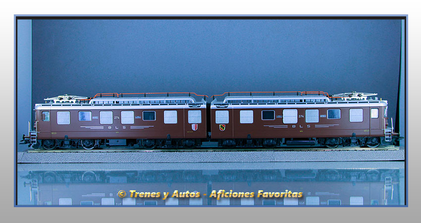 Locomotora eléctrica doble Ae 8/8 - BLS