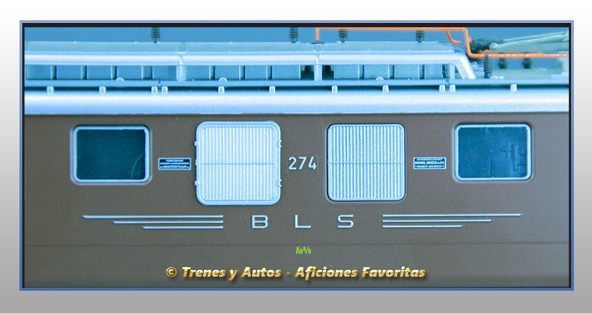 Locomotora eléctrica doble Ae 8/8 - BLS