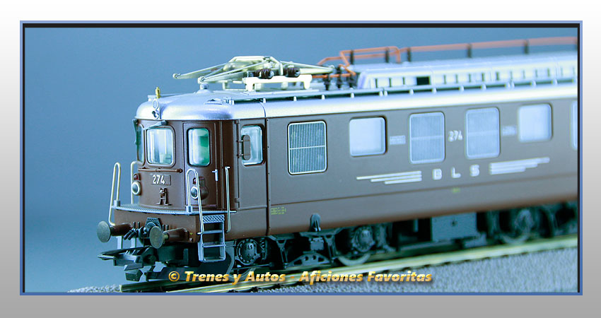 Locomotora eléctrica doble Ae 8/8 - BLS