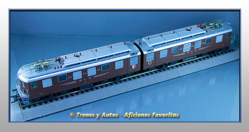 Locomotora eléctrica doble Ae 8/8 - BLS