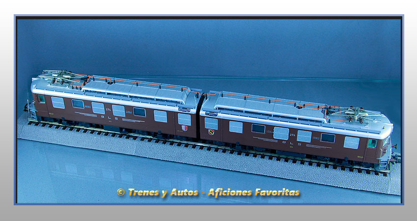 Locomotora eléctrica doble Ae 8/8 - BLS
