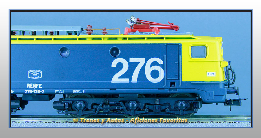Locomotora eléctrica Serie 276 "TAXI" - Renfe