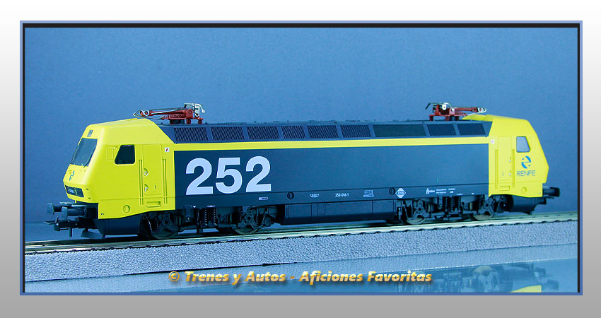 Locomotora eléctrica Serie 252 "TAXI" - Renfe