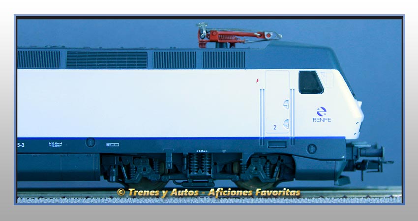 Locomotora eléctrica Serie 252 "AVE" - Renfe