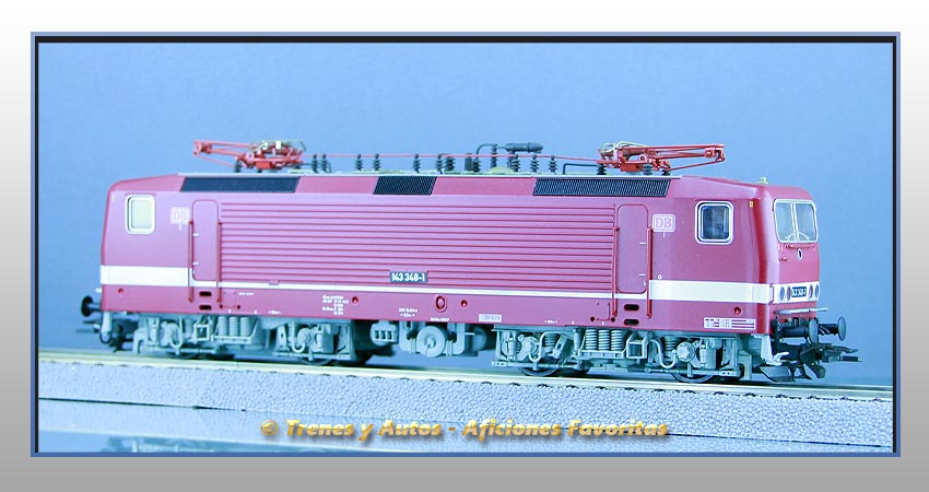 Locomotora eléctrica Serie 143 - DB