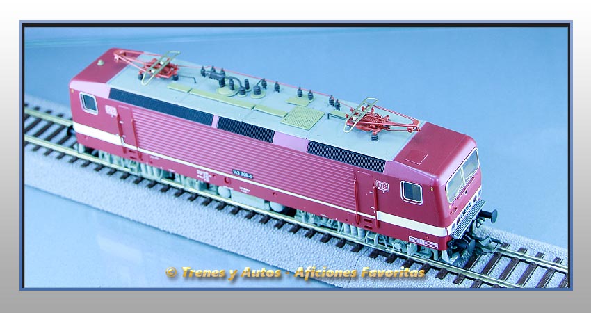 Locomotora eléctrica Serie 143 - DB