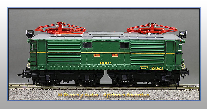 Locomotora eléctrica Serie 281 Tipo 1000 - Renfe