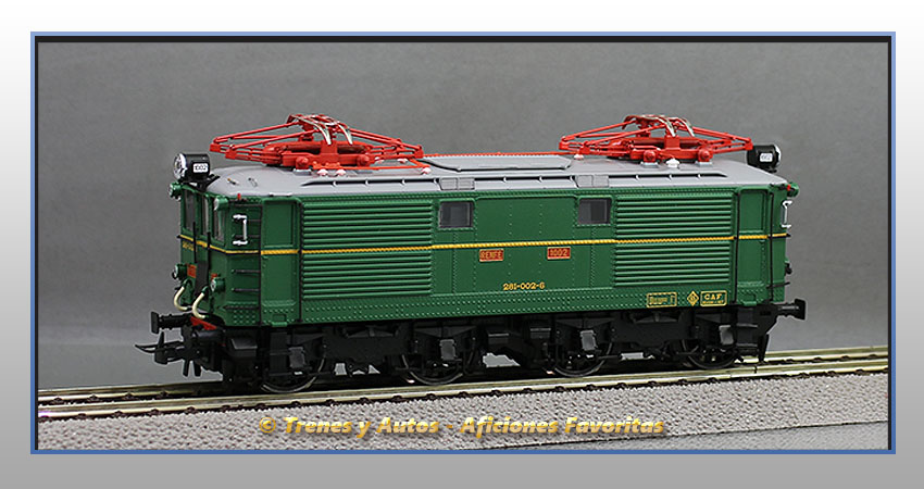 Locomotora eléctrica Serie 281 Tipo 1000 - Renfe