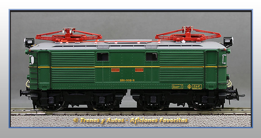Locomotora eléctrica Serie 281 Tipo 1000 - Renfe