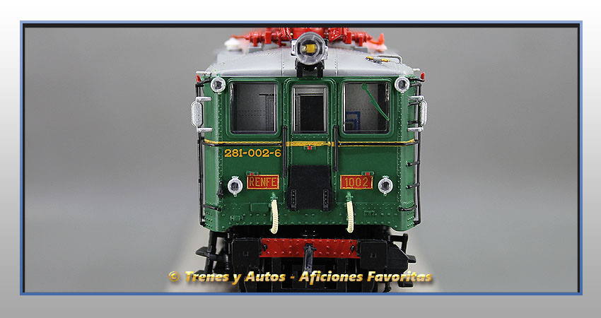 Locomotora eléctrica Serie 281 Tipo 1000 - Renfe