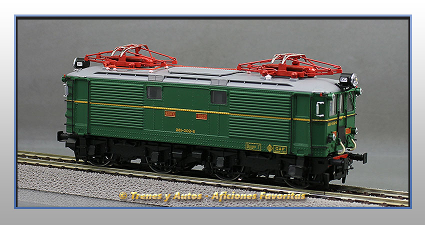 Locomotora eléctrica Serie 281 Tipo 1000 - Renfe