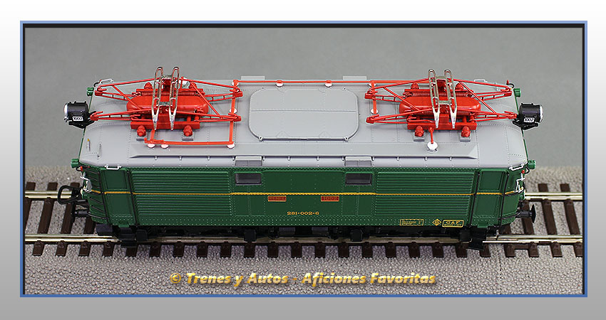 Locomotora eléctrica Serie 281 Tipo 1000 - Renfe