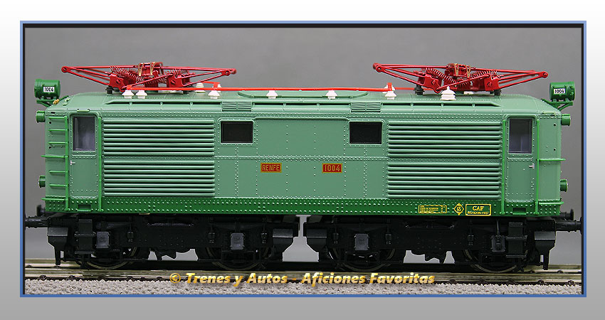 Locomotora eléctrica Serie 1000 - Renfe