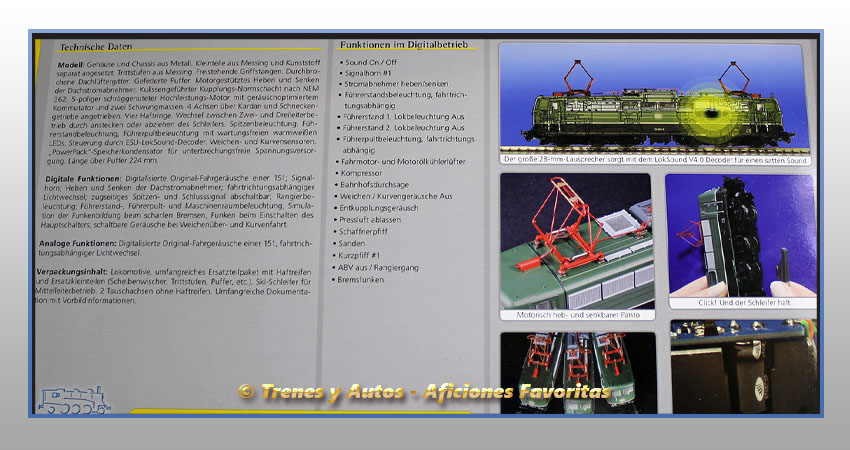 Locomotora eléctrica Serie 151 - DB