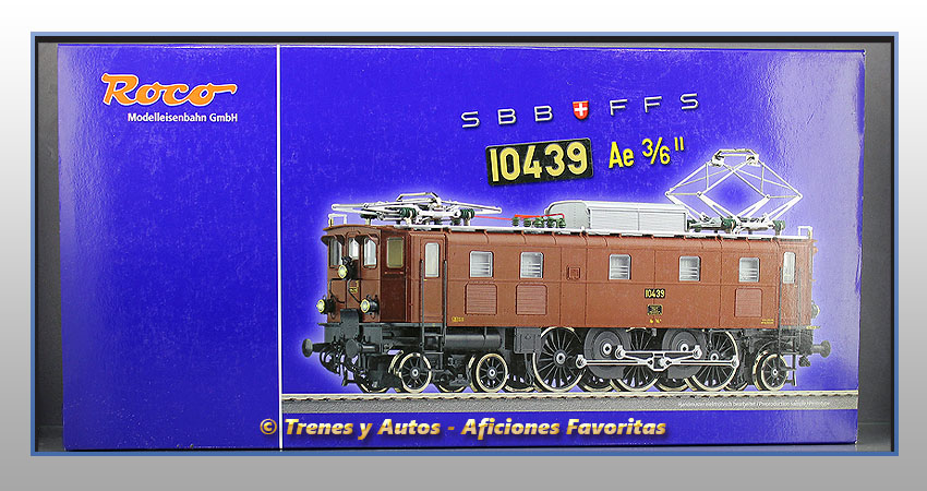 Locomotora eléctrica Serie Ae 3/6 II 10439 - SBB-FFS