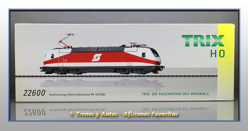 Locomotora eléctrica Serie 1012 - ÖBB