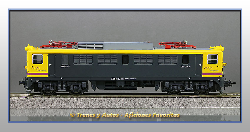 Locomotora eléctrica Serie 269 "Mercancías" - Renfe