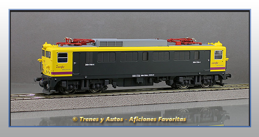 Locomotora eléctrica Serie 269 "Mercancías" - Renfe