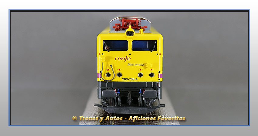 Locomotora eléctrica Serie 269 "Mercancías" - Renfe