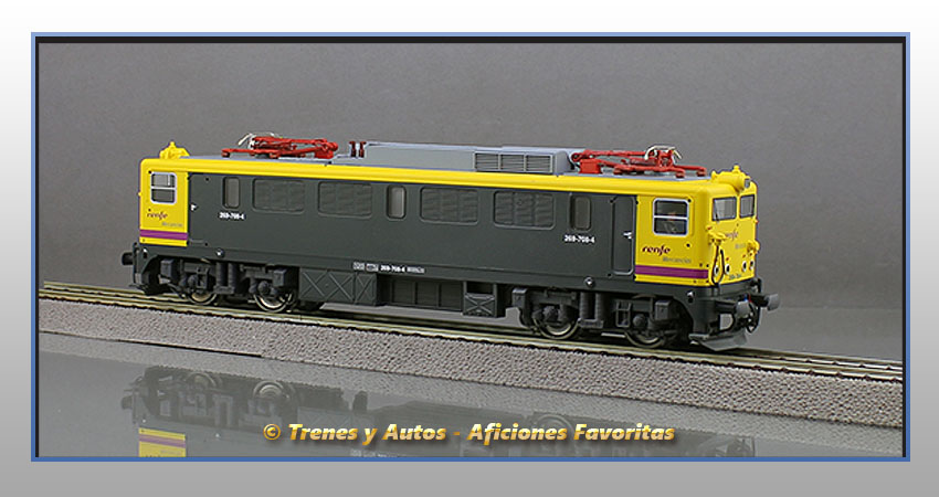 Locomotora eléctrica Serie 269 "Mercancías" - Renfe