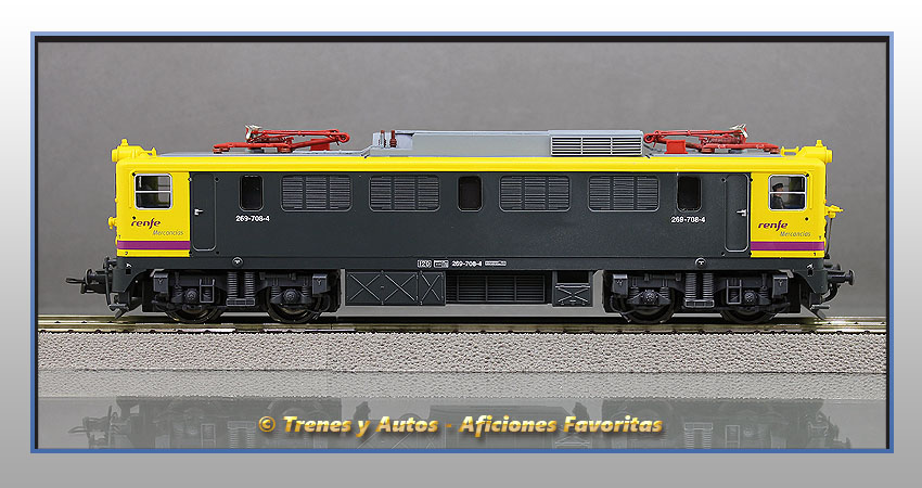 Locomotora eléctrica Serie 269 "Mercancías" - Renfe