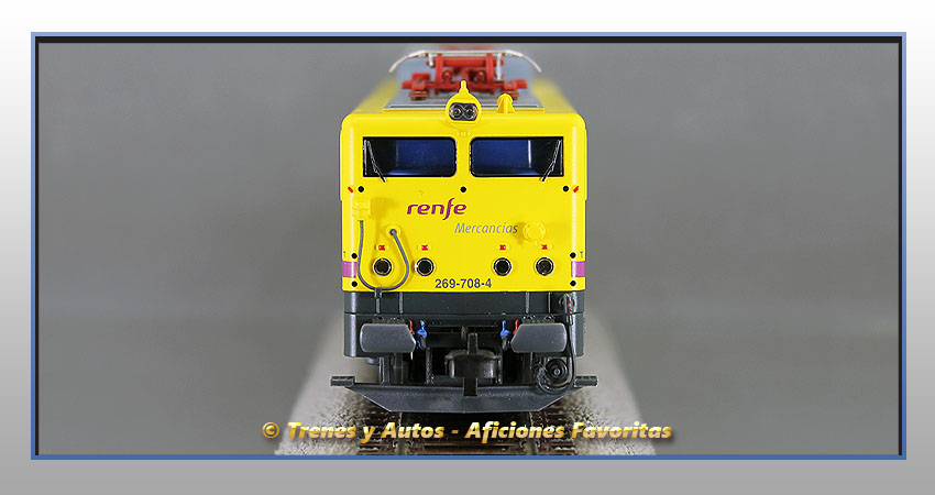 Locomotora eléctrica Serie 269 "Mercancías" - Renfe