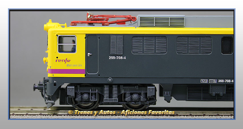 Locomotora eléctrica Serie 269 "Mercancías" - Renfe