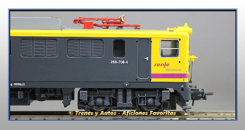 Locomotora eléctrica Serie 269 "Mercancías" - Renfe