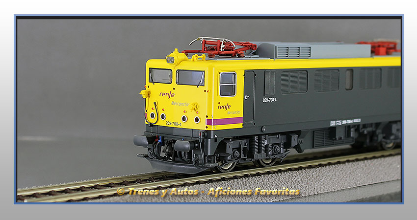 Locomotora eléctrica Serie 269 "Mercancías" - Renfe