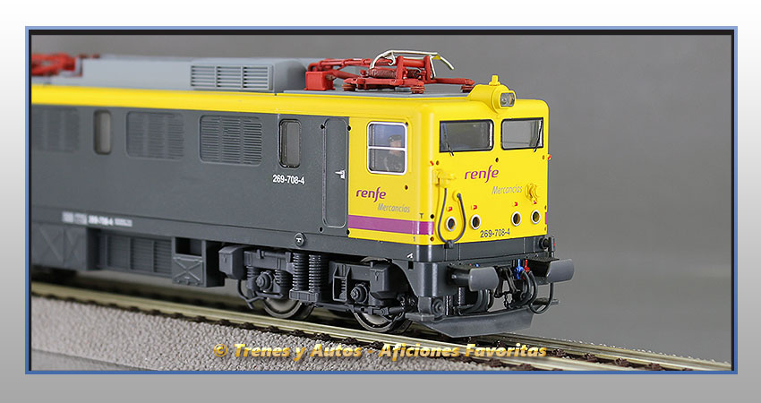 Locomotora eléctrica Serie 269 "Mercancías" - Renfe