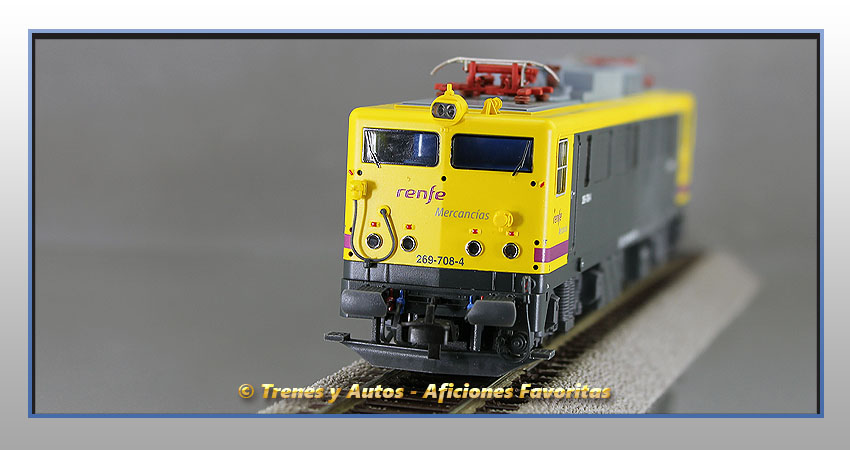 Locomotora eléctrica Serie 269 "Mercancías" - Renfe