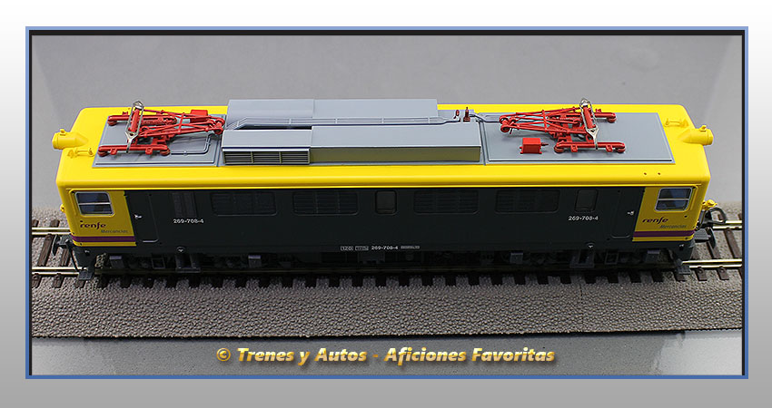 Locomotora eléctrica Serie 269 "Mercancías" - Renfe