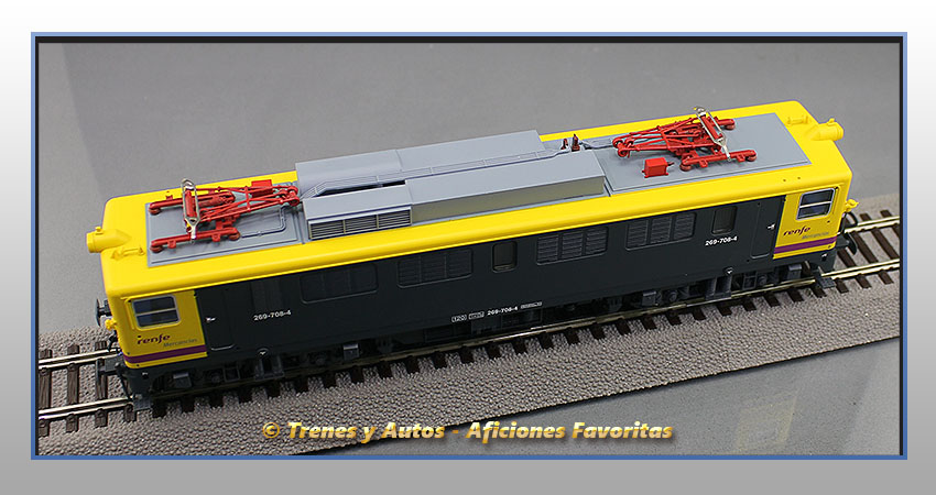 Locomotora eléctrica Serie 269 "Mercancías" - Renfe